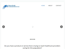 Tablet Screenshot of maturehealth.com